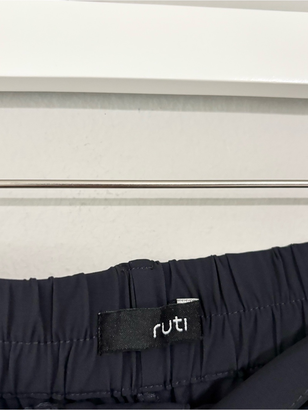 NEW RUTI The Wide Ish Navy Blue Casual Trouser Pants (RTP $260) - Picture 2 of 6